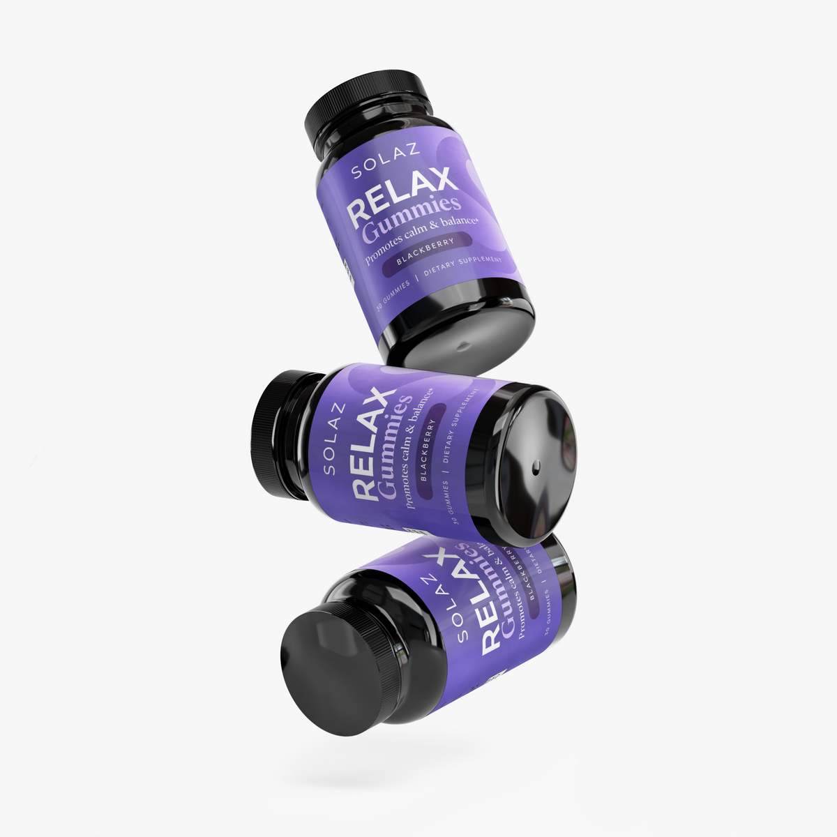 SOLAZ Relax Gummies - 3 Pack
